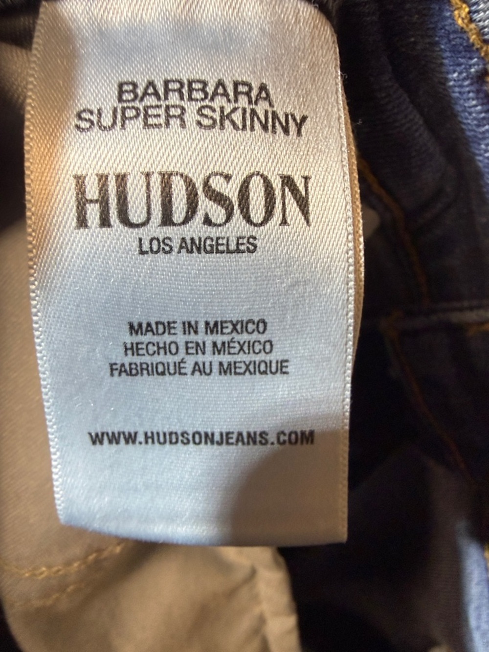 Hudson Jeans Women's Skinny Ankle Jeans in Medium Blue - Picture 3 of 6